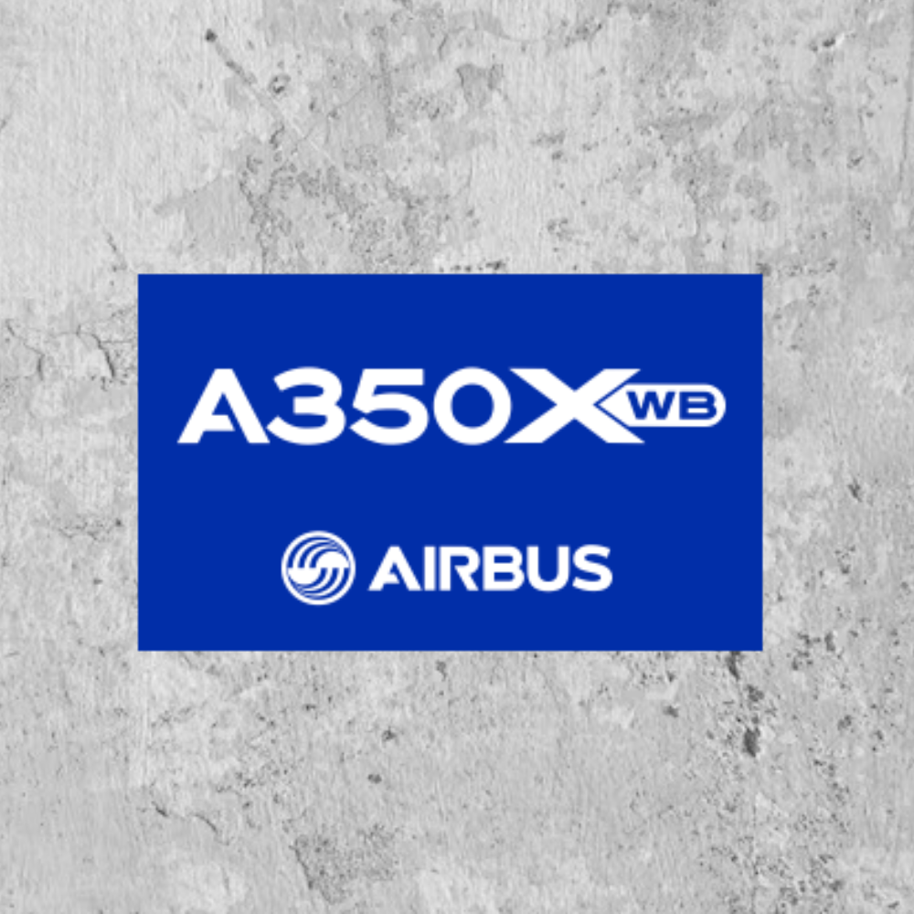 RBF 現貨 A350XWB sticker 9.5x5.7cm 貼紙 S-A350XWB 全球免運
