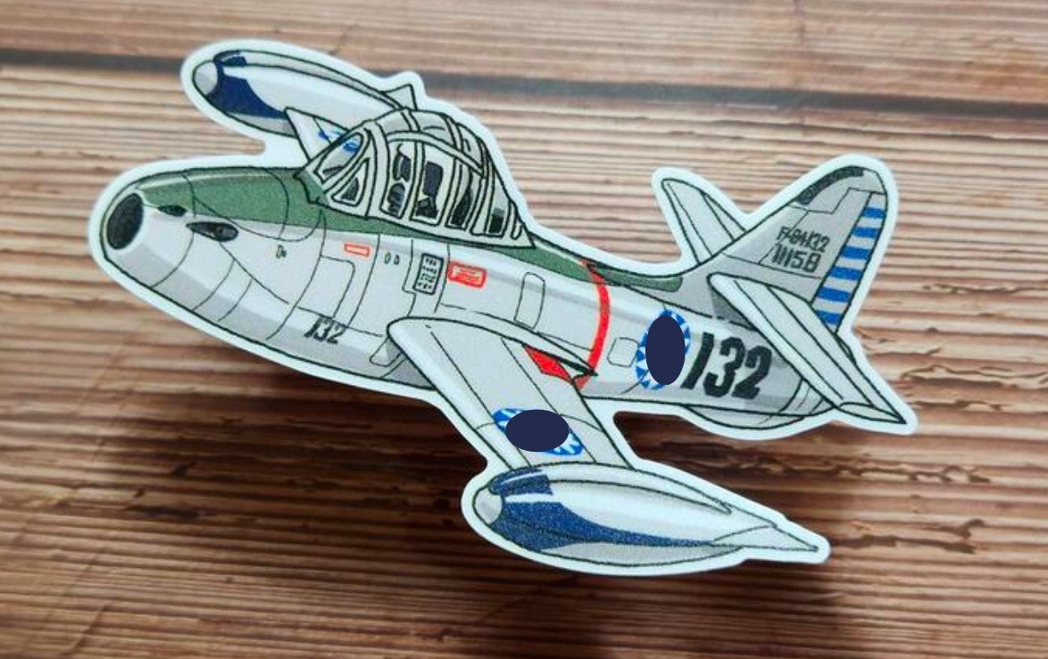 RBF Mr.Dom F-84 PVC sticker S35-F84