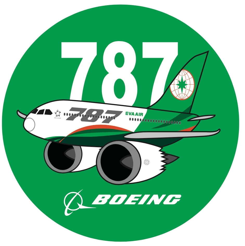 RBF EVA AIR 787-9 7CM STICKER S-C-787-BR-D