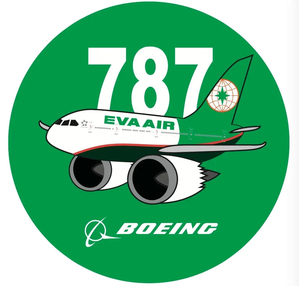 RBF EVA AIR 787 7CM STICKER S-C-787-BR