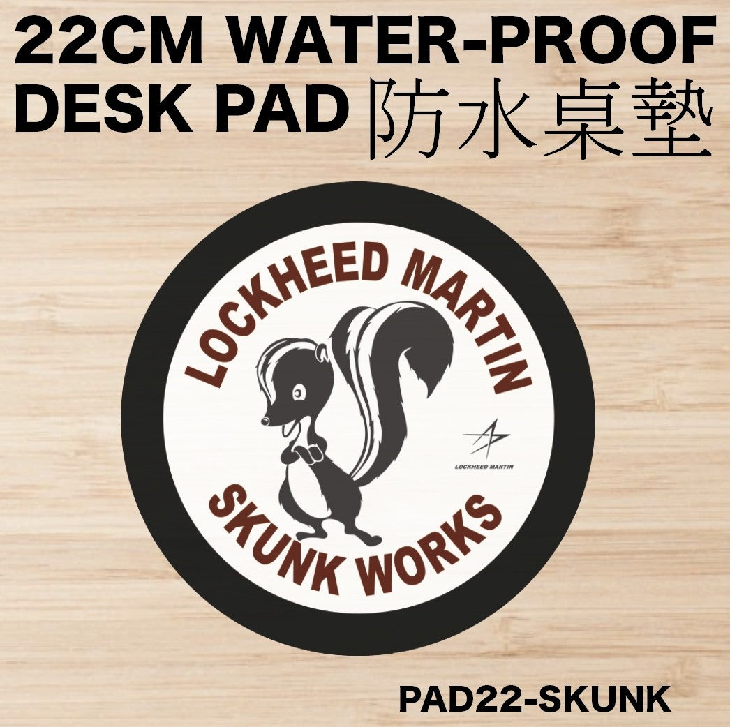 RBF SKUNK WORKS DESK PAD 22CM PAD22-SKUNK
