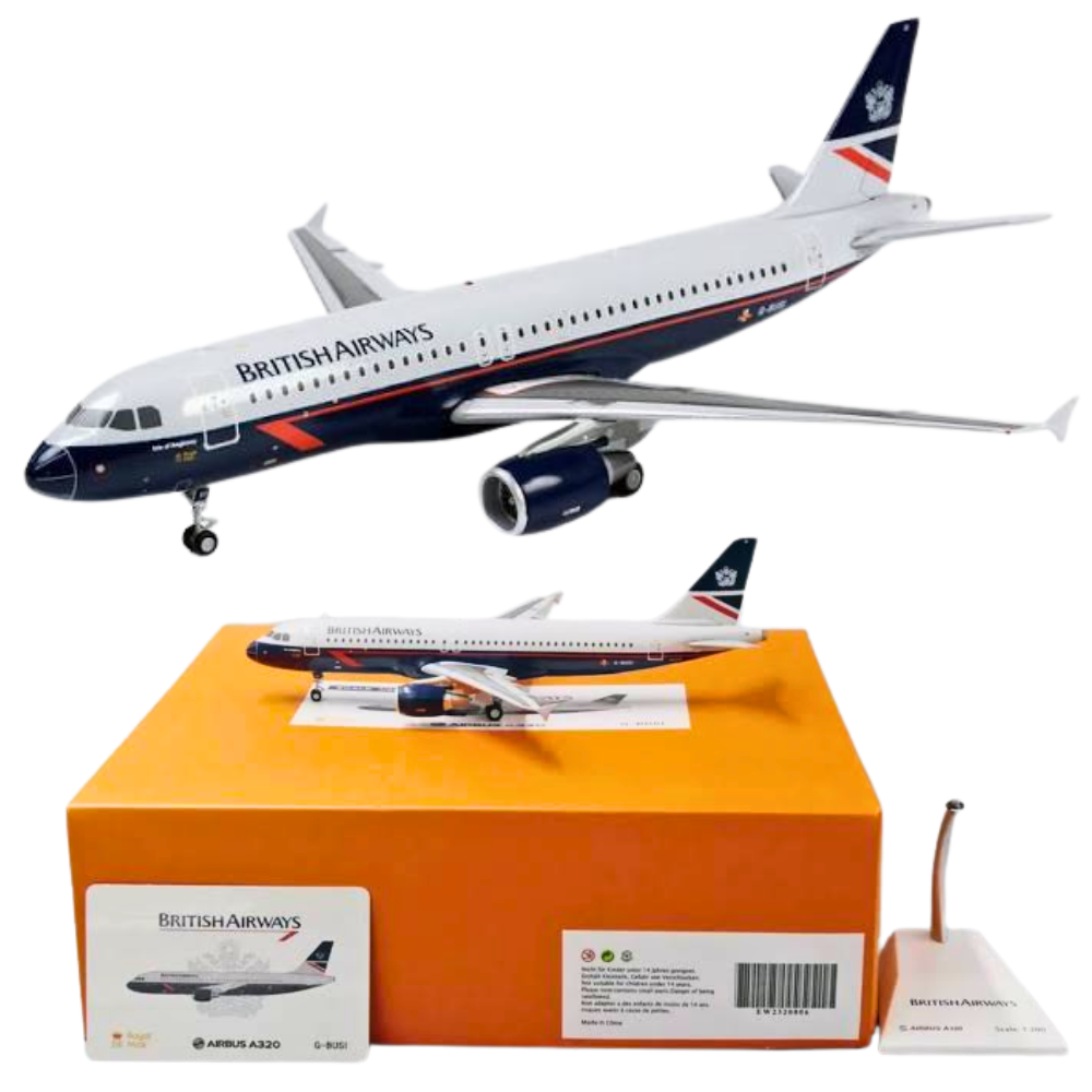 RBF JC 1:200 BRITISH A320 G-BUSI EW2320006 全球免運