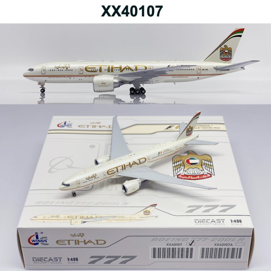 RBF現貨 JC 金屬 1/400 Etihad 777-200LR 2015 F1 XX40107 全球免運
