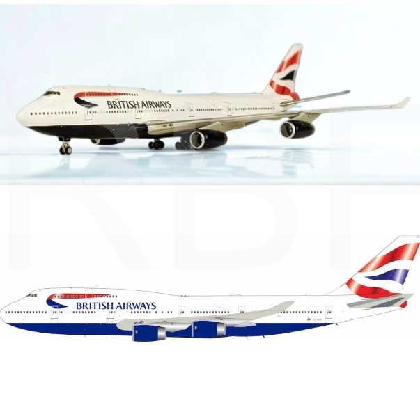 RBF現貨 1:200 British 747-436 B-744-CIVO 全球免運
