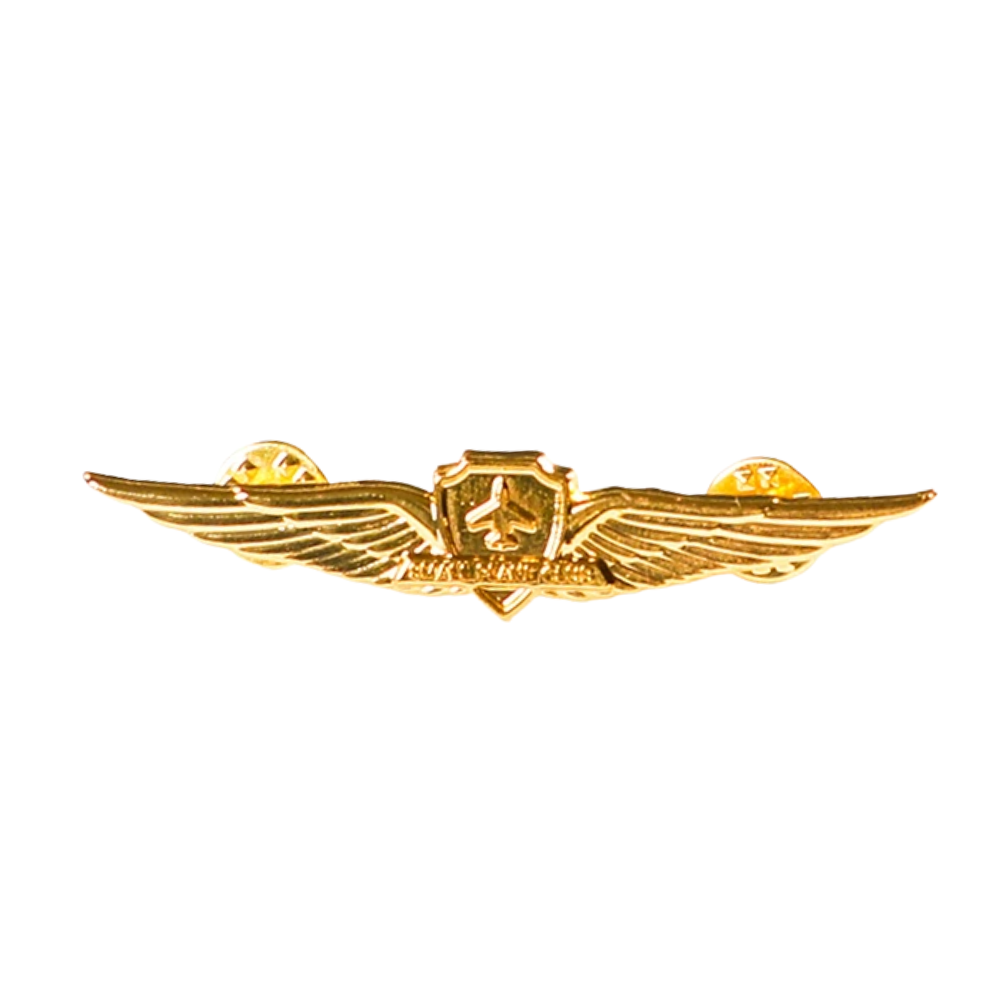 RBF PILOT WING 1.5x7.5cm PIN PIN1575-G
