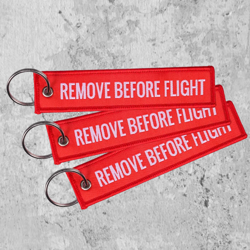 RBF 現貨 REMOVE BEFORE FLIGHT keychain 13cm 鑰 K1303-RBFR 全球免運