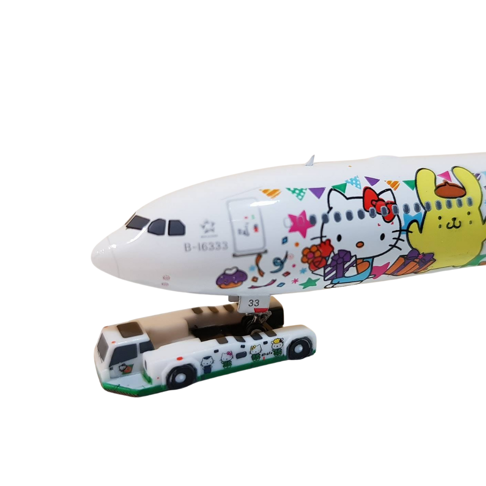 RBF JC 1:400 EVA AIR HELLO KITTY TOW CAR XX4120