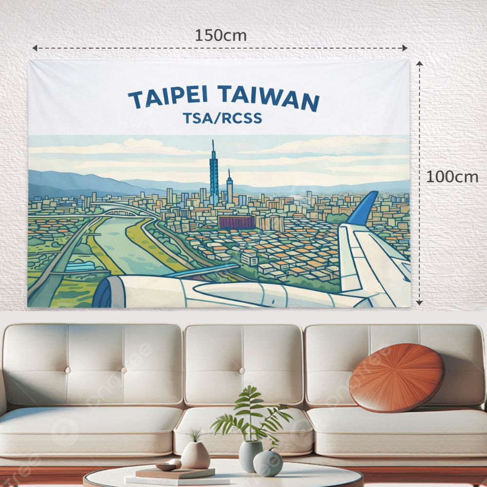 RBF Taipei TSA Tapestry 150x100cm FP150100-TTTRT