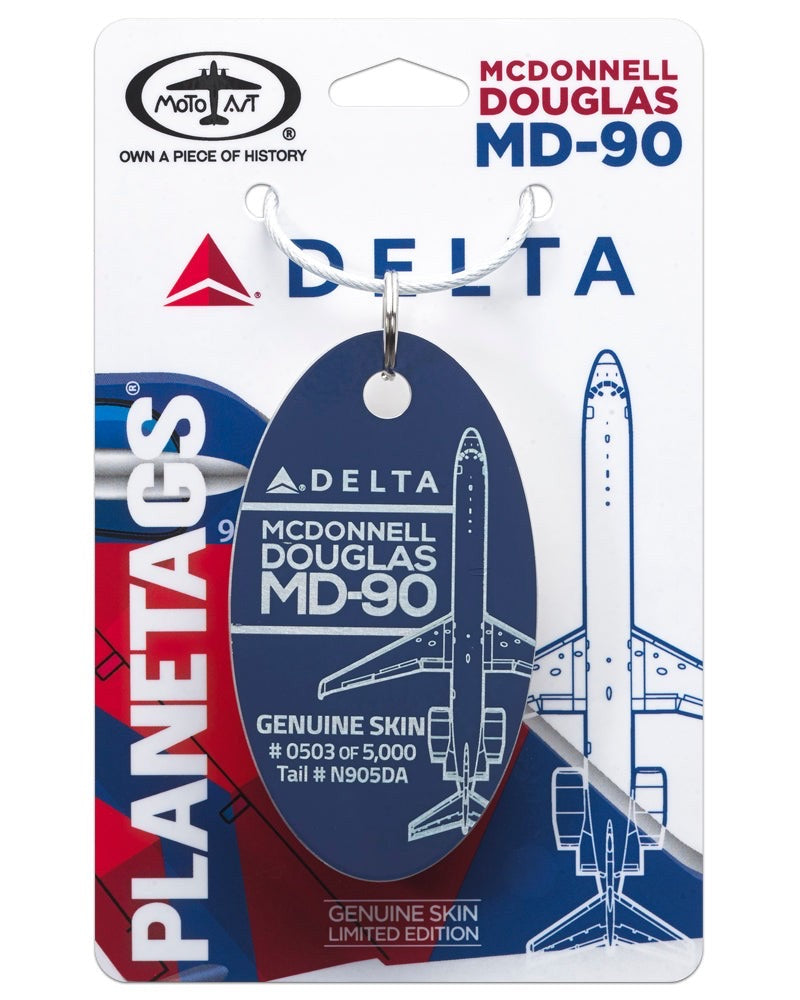 RBF絕版 Delta MD-90 PLANETAG 670087938871 全球免運