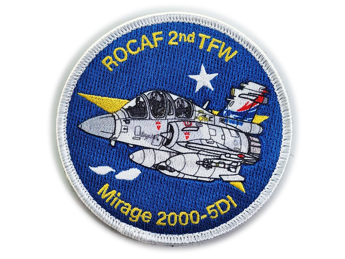 RBF現貨 ROCAF MIRAGE 2000 10CM PATCH 臂章 ARM-R2TM2 全球免運