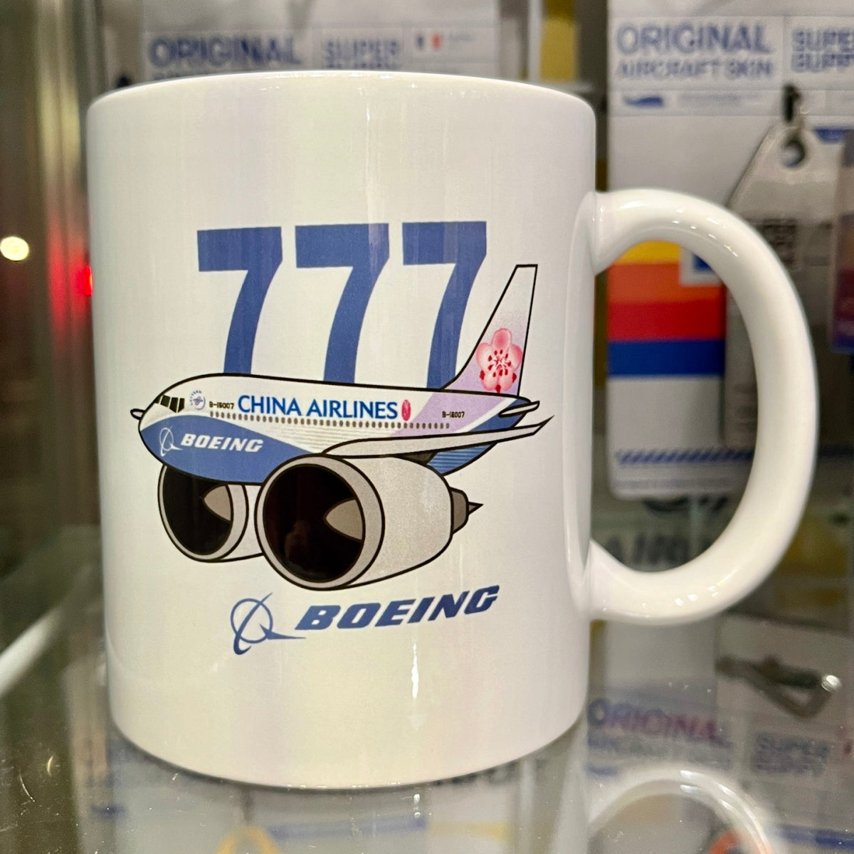 RBF CHINA AIRLINES 777 MUG MUG-CI777D