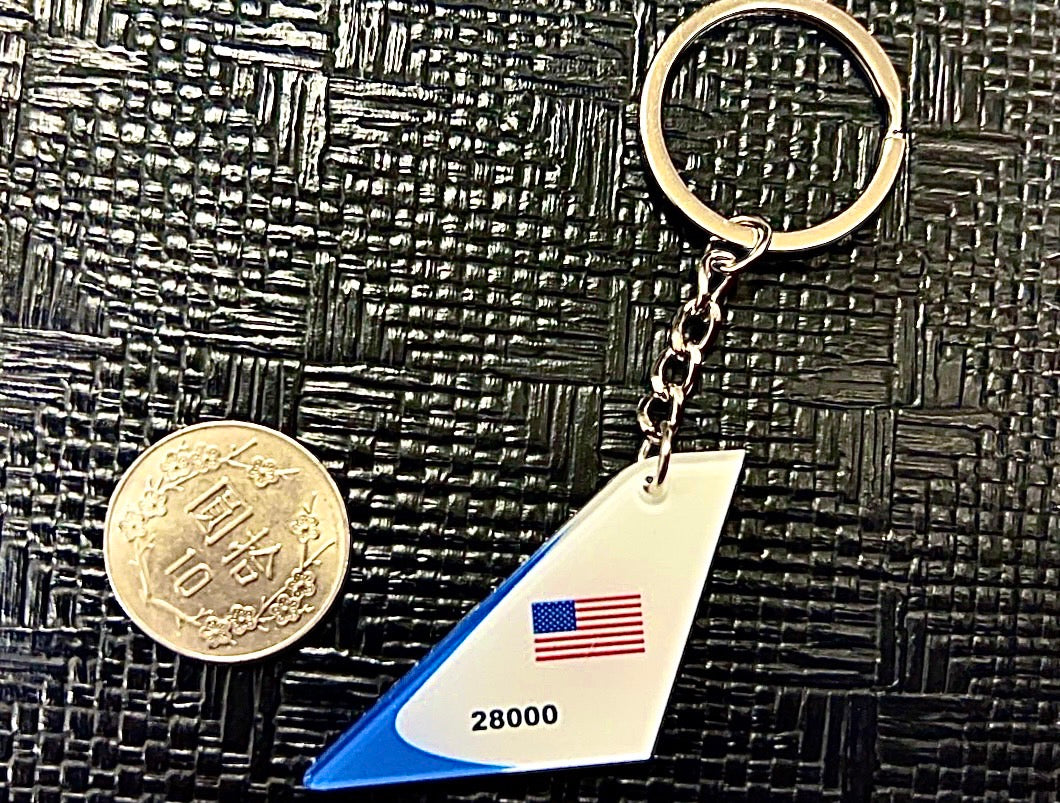 RBF USAF ONE Acrylic KEY CHAIN KEY CHAIN K200-AF1
