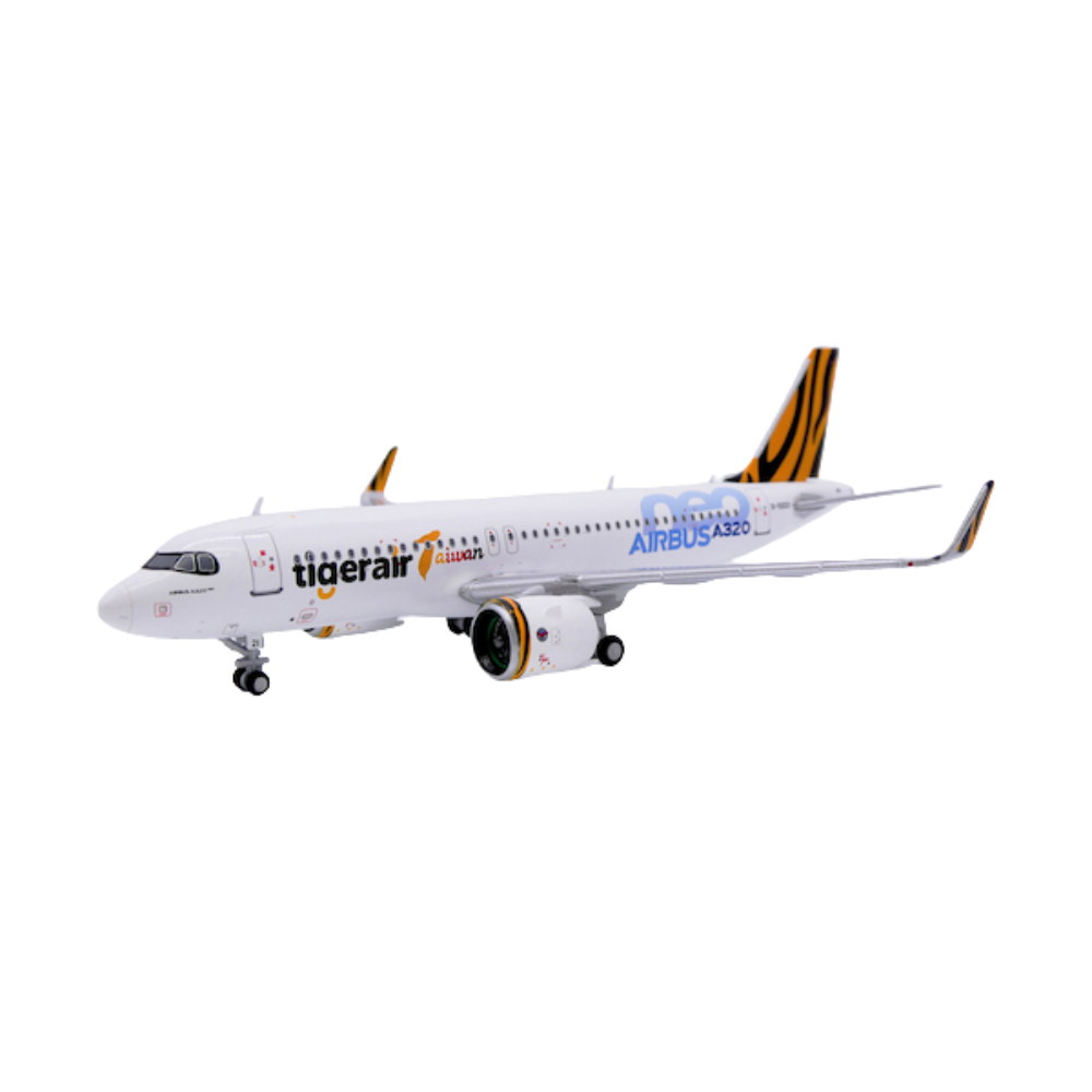 RBF現貨 ALB 金屬 1:400 Tiger air Taiwan A320NEO B-50021 ALB4TG320N 全球免運