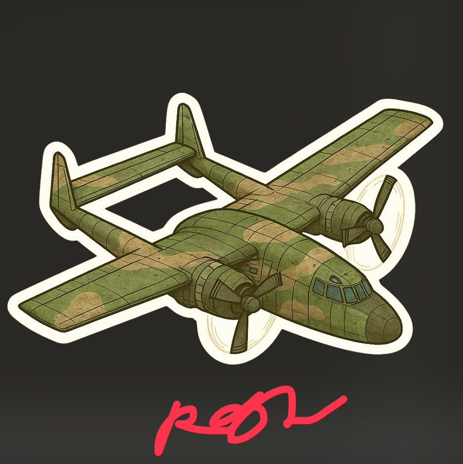 RBF C-119 10CM STICKER S10-C119