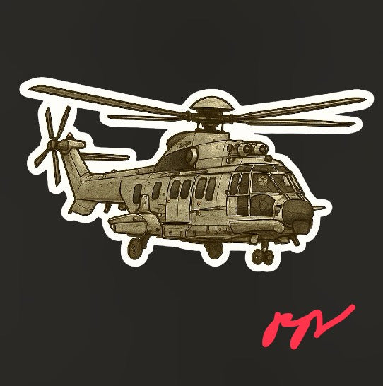 RBF現貨 EC-225 10CM STICKER 貼紙 S10-EC225 全球免運
