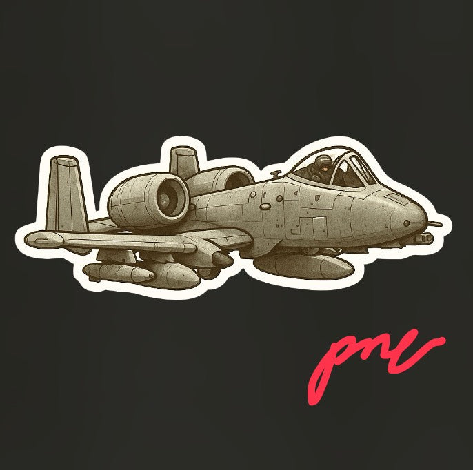 RBF A-10 10CM STICKER S10-A10