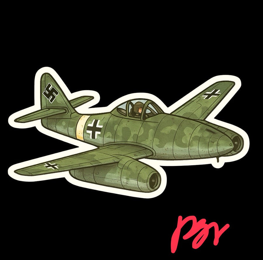 RBF Me 262 10CM STICKER S10-ME262