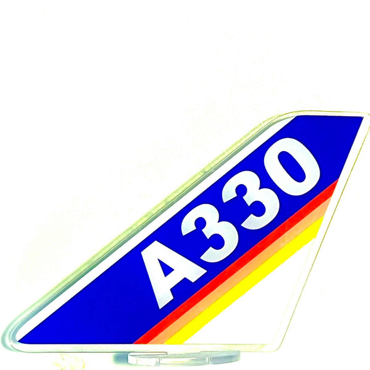RBF絕版 A330 Plastic tail 12x16cm 飛機尾翼 A1216-T-A330 全球免運