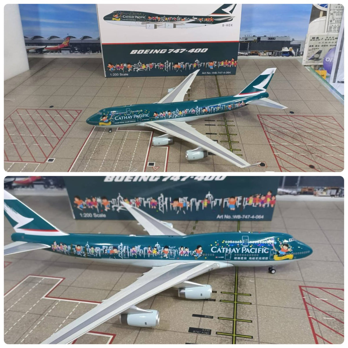 RBF IF 1:200 747-467 Cathay Pacific - Sprit WB-747-4-064