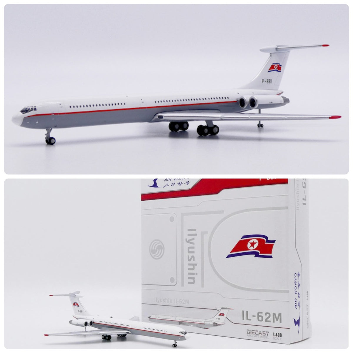 RBF JC 1:400 Air Koryo Ilyushin Il-62M P-88 XX40216