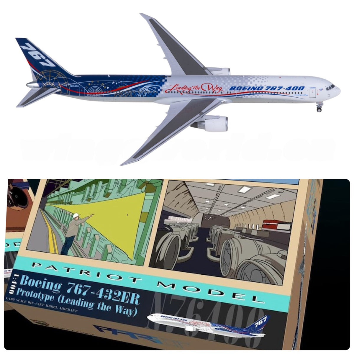 RBF Patriot Patriot 1:400 767-400 PT-400-014