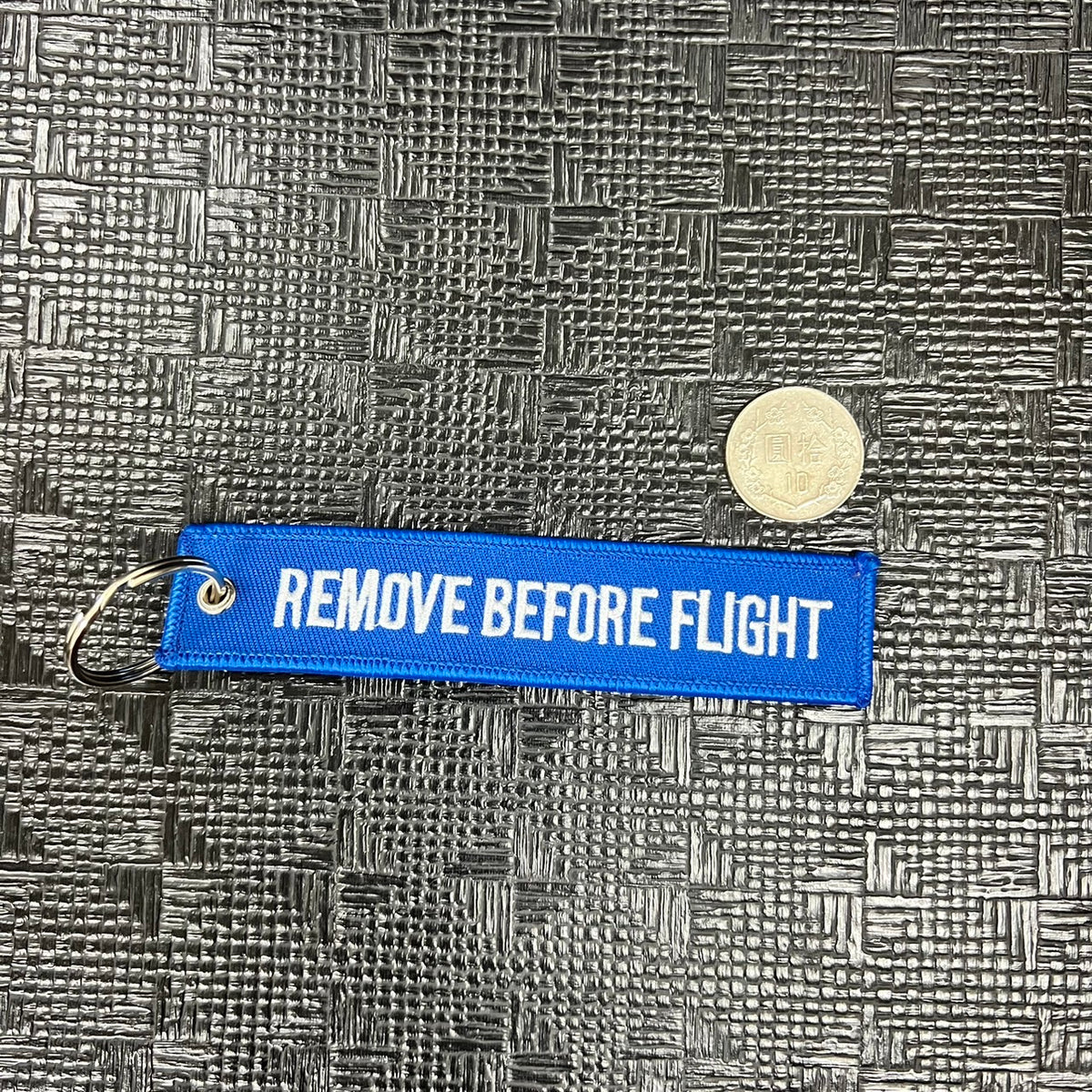 RBF現貨 REMOVE BEFORE FLIGHT KEY RING 鑰匙圈 K-BLRF 全球免運