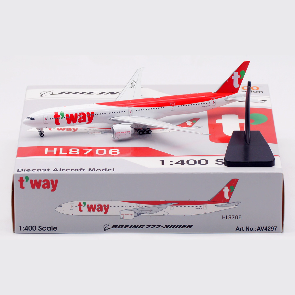 RBF AV 1/400 HL8706 T Way Air 777-367ER AV4297