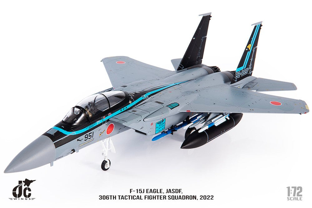 RBF現貨 JC 金屬 1:72 F-15J JASDF 306TH TOP GUN JCW-72-F15-022 全球免運