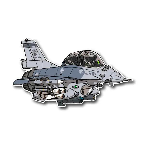 RBF絕版 Mr.Dom F-16BM AGM-65 PVC sticker 貼紙 S35-16AGM65 全球免運
