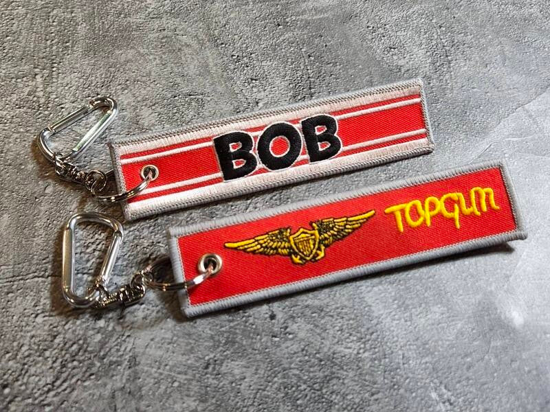 RBF BOB TOP GUN KEY CHAIN K120-BOB