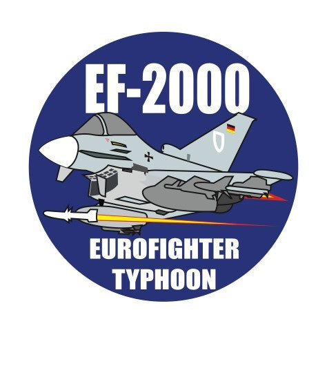RBF現貨 EF-2000 7CM STICKER 貼紙 S-C-EF2K 全球免運