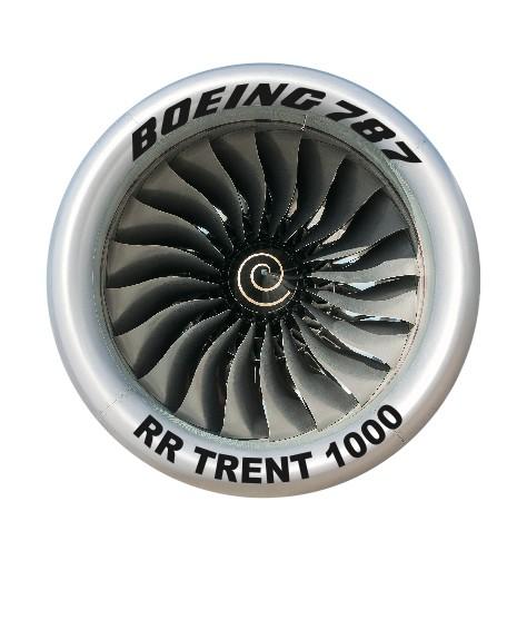 RBF 787 TRENT 1000 10CM STICKER S-C-787TRENT1K