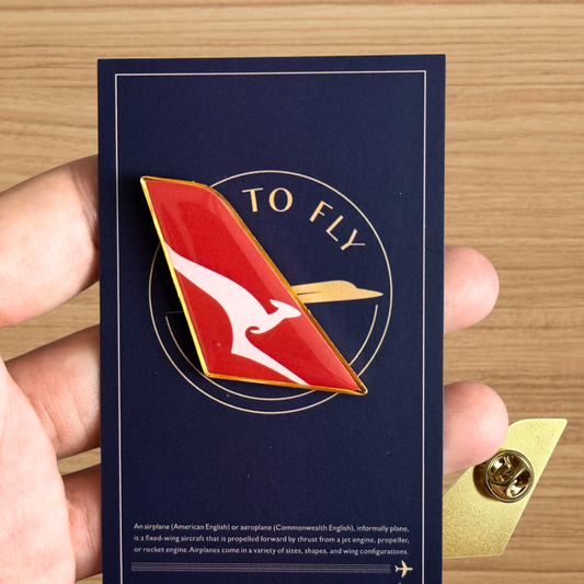 RBF Qantas Lapel Pin ALP-QF