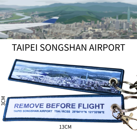 RBF Taipei TSA 13x3CM KEY RING K1303-TSA