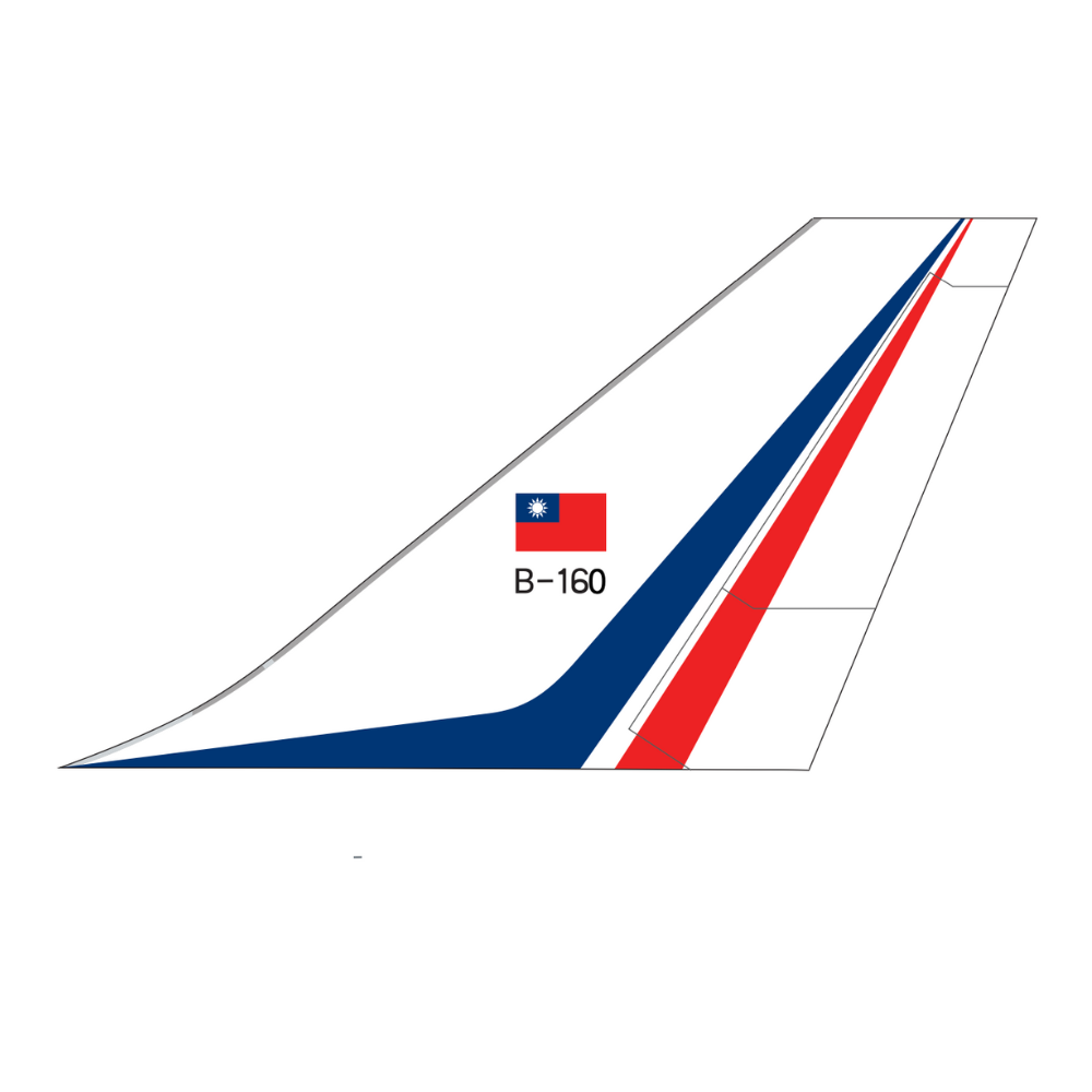RBF CHINA AIRLINES 10cm sticker ST10-CIOC