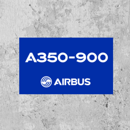 RBF 現貨 A350-900 sticker 9.5x5.7cm 貼紙 S-A359 全球免運