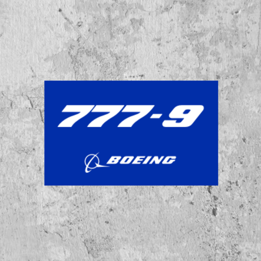 RBF 現貨 777-9 sticker 9.5x5.7cm 貼紙 S-B779 全球免運
