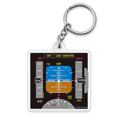 RBF 747 PFD Key chain 4cm K4-747PFD