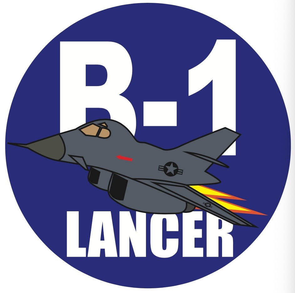 RBF B-1 7CM STICKER S-C-B1