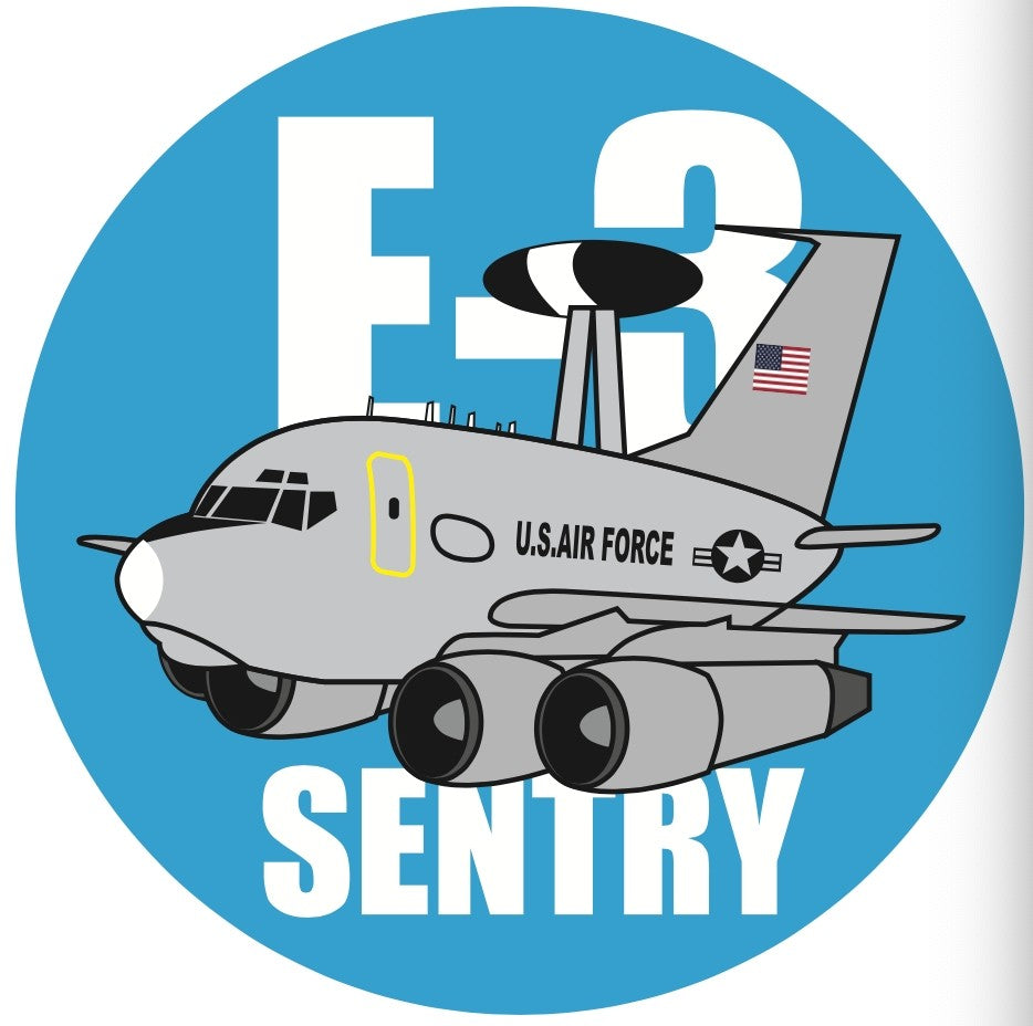 RBF現貨 E-3 7CM STICKER 貼紙 S-C-E3-US 全球免運