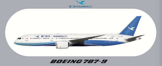 RBF XIAMEN 787-9 20x8.8CM STICKER S-R-789-MF