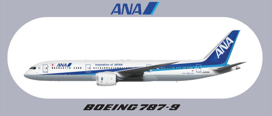 RBF ANA 787-9 20x8.8CM STICKER S-R-789-NH-33A