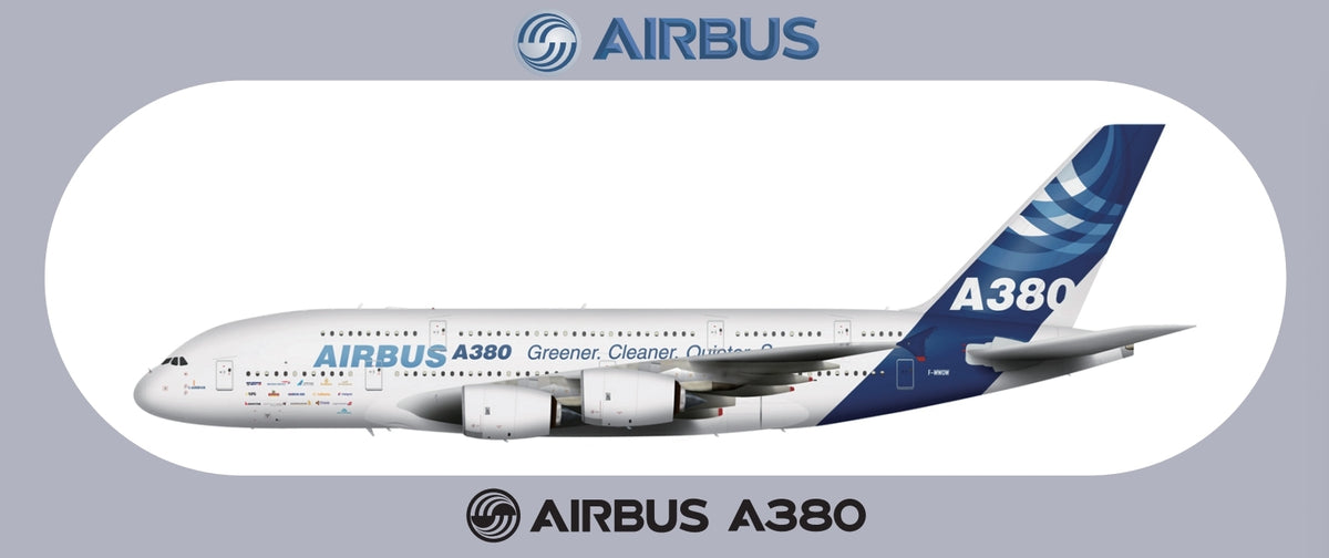 RBF現貨 A380 STICKER 20x8.8cm 貼紙 S-R-380-AB 全球免運