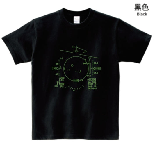 RBF F-16 HUD T-SHIRT L T-F16HUD-L