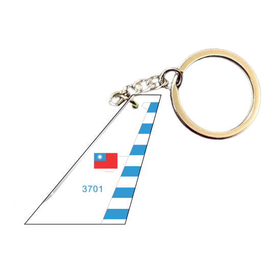 RBF ROCAF 737-800 5cm key ring K5-3701
