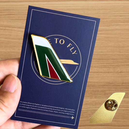 RBF Alitalia Lapel Pin ALP-AZ