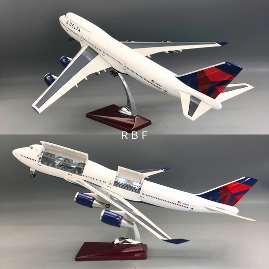 RBF 1:150 747 DELTA CUTAWAY MODEL C103-1 全球免運