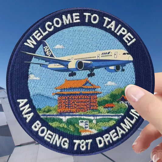 RBF TAIPEI ANA 787 patch 9cm ARM9-WTAB7