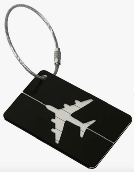 RBF LUGGAGE TAG BLACK LT-BLACK