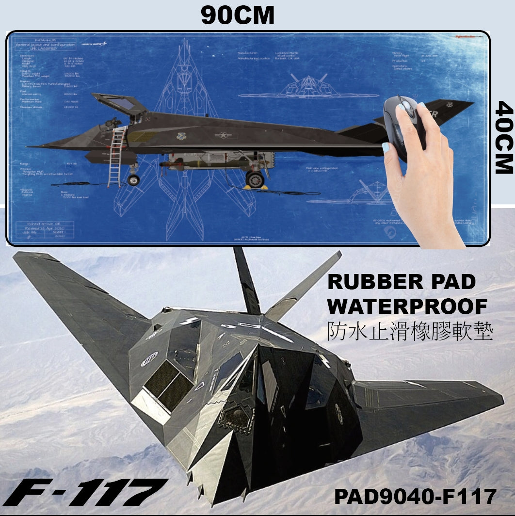 RBF絕版 F-117 DESK PAD 90x40cm 桌墊 PAD9040-F117 全球免運